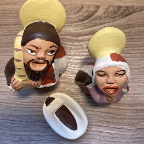 Ciap Peru terra cotta figurines nativity folk art - Picture 4 of 13